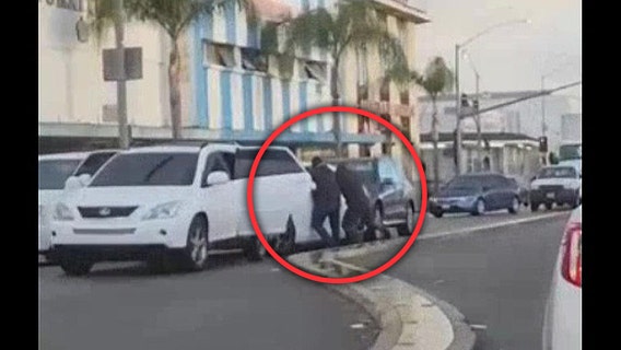 Video: $500,000 worth of diamonds taken during car robbery in Inglewood