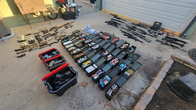 Azusa man who was barred from owning gun found with cache of weapons in home