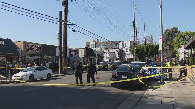 Driver has heart attack before West LA crash hospitalizes 4: Police