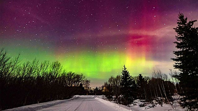 Photos: Northern Lights in Minnesota make skies glow