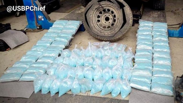 Authorities seized more than 230 pounds of fentanyl, believed to be enough to kill 50 million people. PHOTO: @USBPChief