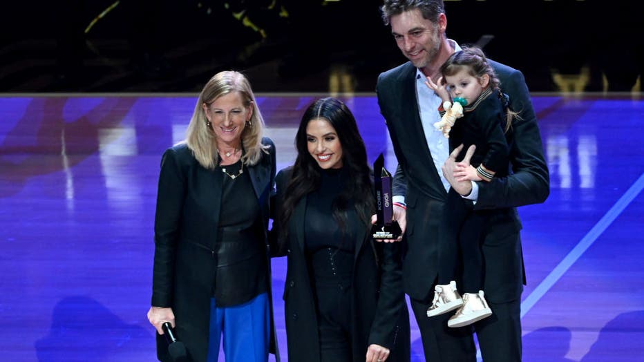 Legendary Laker Pau Gasol receives 2023 Kobe & Gigi Bryant WNBA Advocacy  Award
