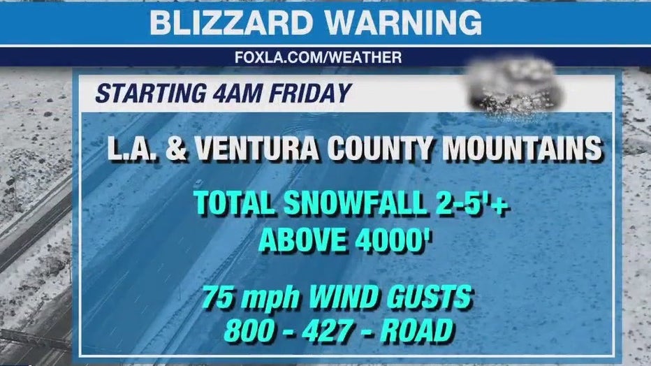 California rain timeline Dangerous winter storm to bring snow