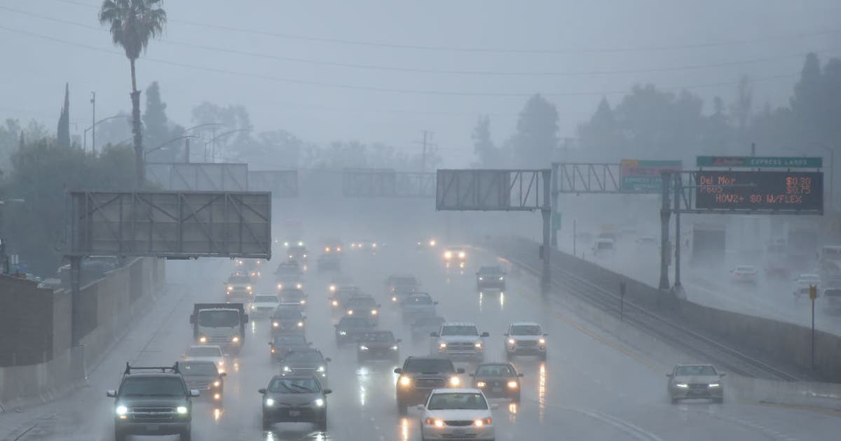 13th atmospheric river passing through SoCal after historic drought ...