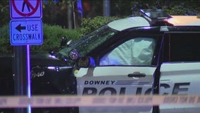Downey police officer involved in crash while on duty: Officials