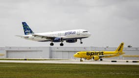 US sues to block JetBlue from buying Spirit Airlines in $3.8B merger