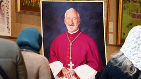 David O'Connell: Mass held for slain LA bishop