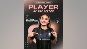 LA soccer phenom scores in her first pro game