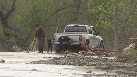 Some Tujunga residents, businesses struggling with mud as more rains move through