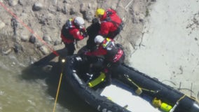Swift-water crews rescue man from Pacoima wash