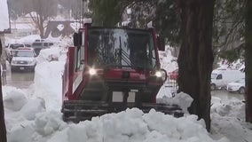 San Bernardino deputies check for victims still trapped in snow