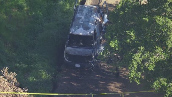 Body found in burning van in Woodland Hills identified