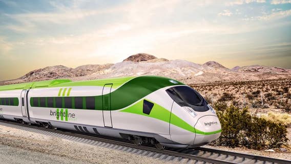 California to Las Vegas bullet train advances key step