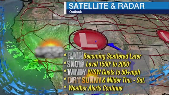 Southern California storm: Region hit with heavy rain, mountain snow, gusty winds