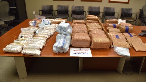 Drugs coming across the border: 1 million fentanyl pills seized in El Monte; 3 Mexican men arrested