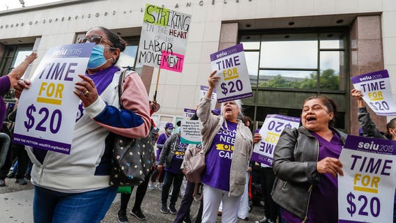 Push in states for $20 minimum wage as inflation persists