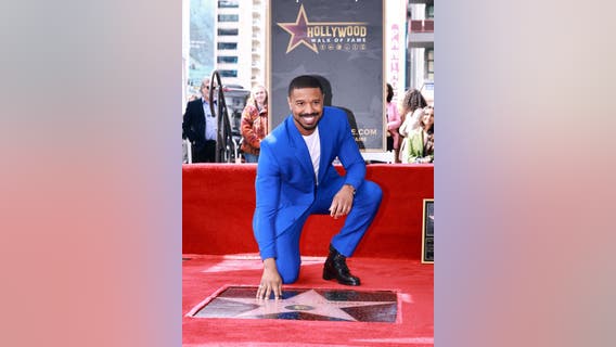 Michael B. Jordan receives Hollywood Walk of Fame star
