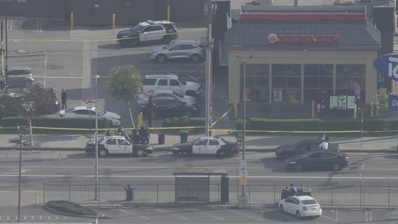 One dead after shooting outside Burger King restaurant in South LA