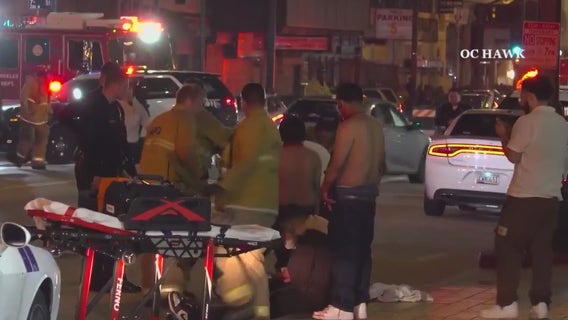 6 stabbed in downtown LA, suspect arrested