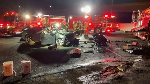 Feds suspect Tesla that hit firetruck in fatal California crash was on Autopilot