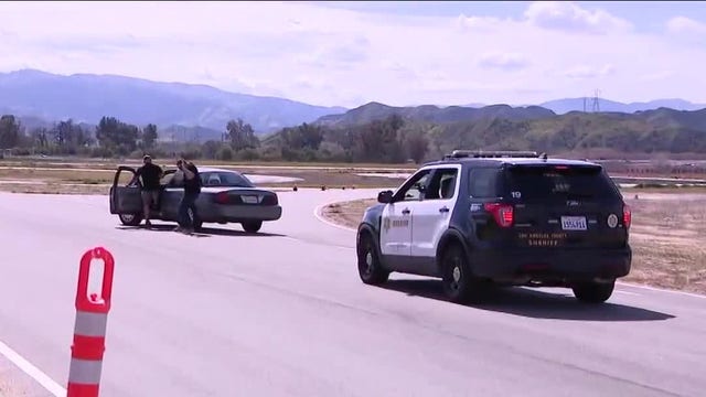 What it's like to be behind the wheel during a police chase