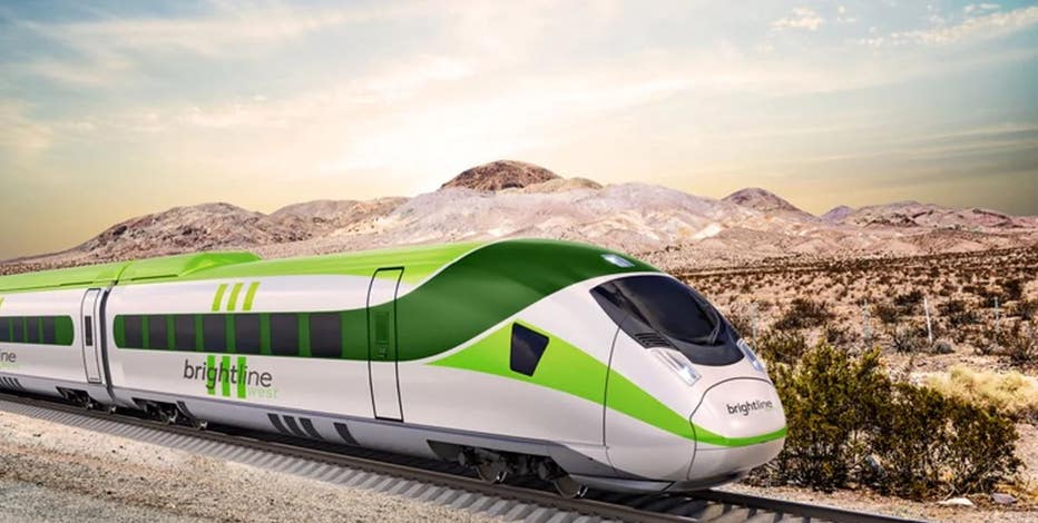 California to Las Vegas bullet train advances key step | FOX 11