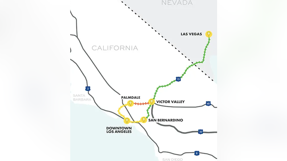 Southern California-to-Las Vegas Bullet Train Clears Regulatory Hurdle