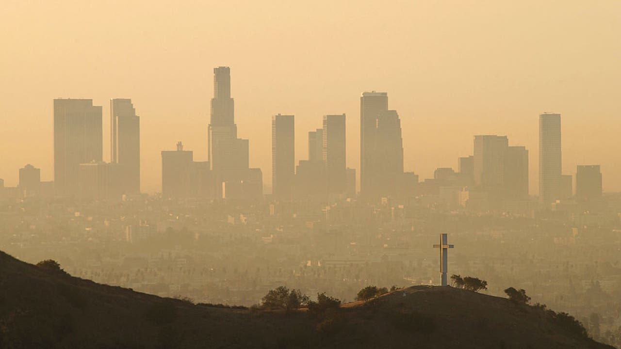 Los Angeles Is Most Ozone Polluted US Region Again Report Shows   GettyImages 1383451 