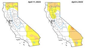 Less than 9% of California in drought, latest update shows