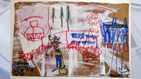 LA man admits to helping make, sell fake Basquiat paintings