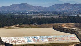 Students’ 1976 bicentennial mural on Corona dam being replaced