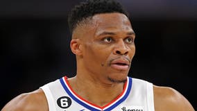 Clippers' Russell Westbrook, Suns fan have intense exchange at halftime: 'Watch your mouth motherf---er'