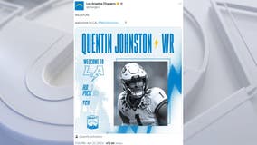 Chargers draft TCU wide receiver Quentin Johnston in 1st round