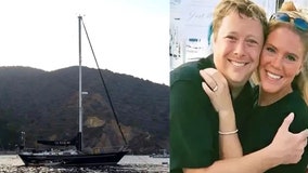 Search for missing American sailors is suspended, Coast Guard says