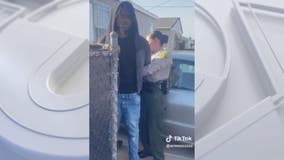 Viral TikTok video shows tense arrest involving college student in South LA