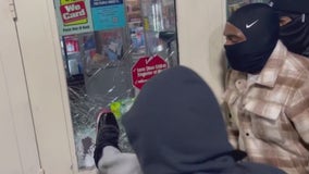 6 Compton businesses hit after street takeover leads to looting