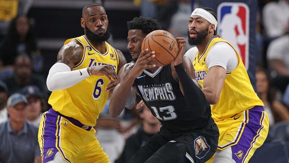 Lakers fall flat to Grizzlies Game 2, series heads to LA this weekend