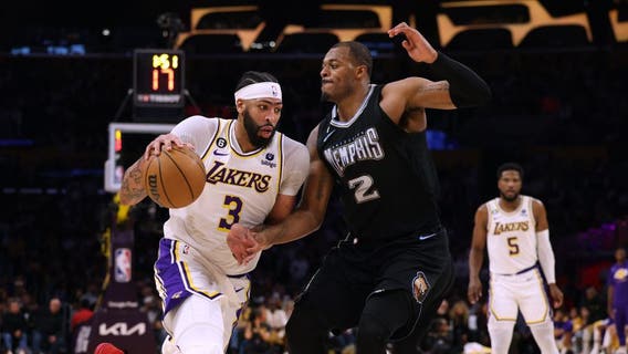 Anthony Davis shines, Lakers take 2-1 series lead over Memphis