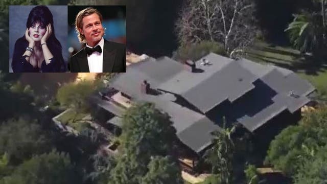 Brad Pitt's $39M Los Angeles mansion he just sold is 'incredibly haunted,' Elvira says