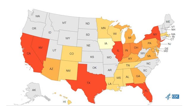C. auris, emerging fungus that can cause severe, deadly infections, on the rise in California