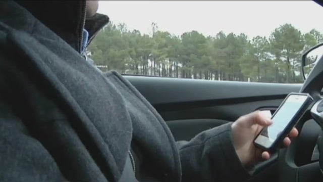 CHP cracks down on drivers during Distracted Driving Awareness Month