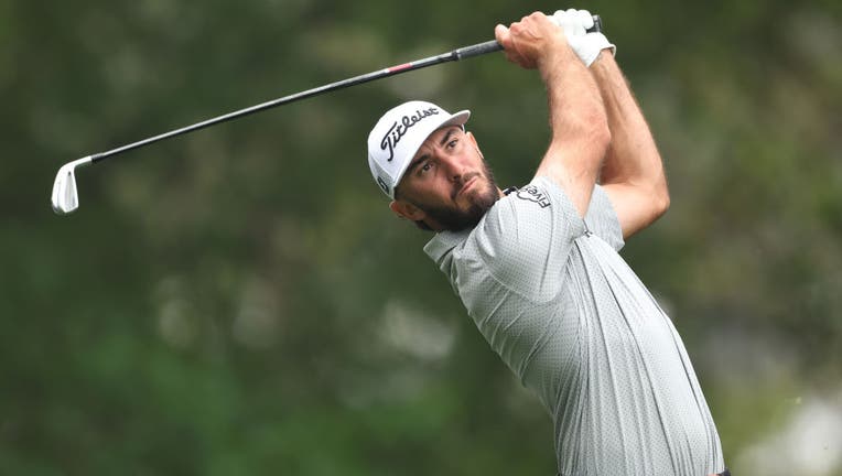 Max Homa of the United States plays his shot from the fourth tee during a practice round prior to the 2023 Masters Tournament at Augusta National Golf Club on April 04, 2023 in Augusta, Georgia. (Photo by Christian Petersen/Getty Images)