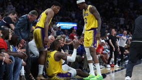 Lakers drop Game 2, series heads to LA down 2-0 in series vs. Nuggets
