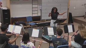 Saugus HS band prepares for Memorial Day performance in DC