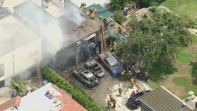 Man found dead after crews extinguish house fire in Los Feliz