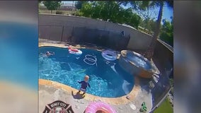 Hemet father jumps into action to save toddler who jumped into pool