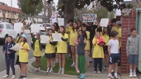Catholic school in Torrance dismisses asst. principal, drawing protest from families
