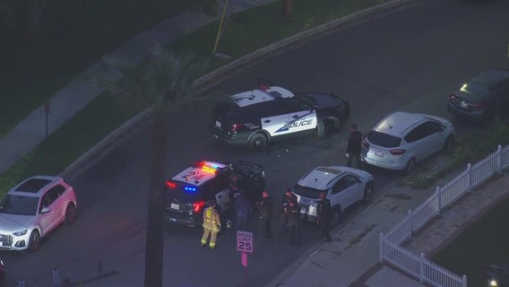 3 in custody following Burbank pursuit crash; officer injured
