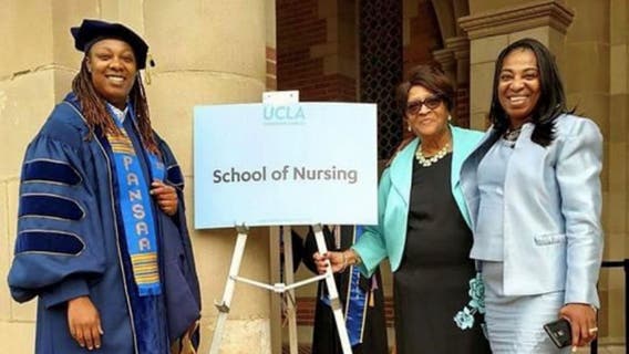 She went from foster care to a PhD in nursing
