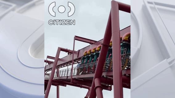 Riders stuck on Knott's Berry Farm rollercoaster